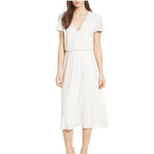 WAYF Blouson Midi Dress